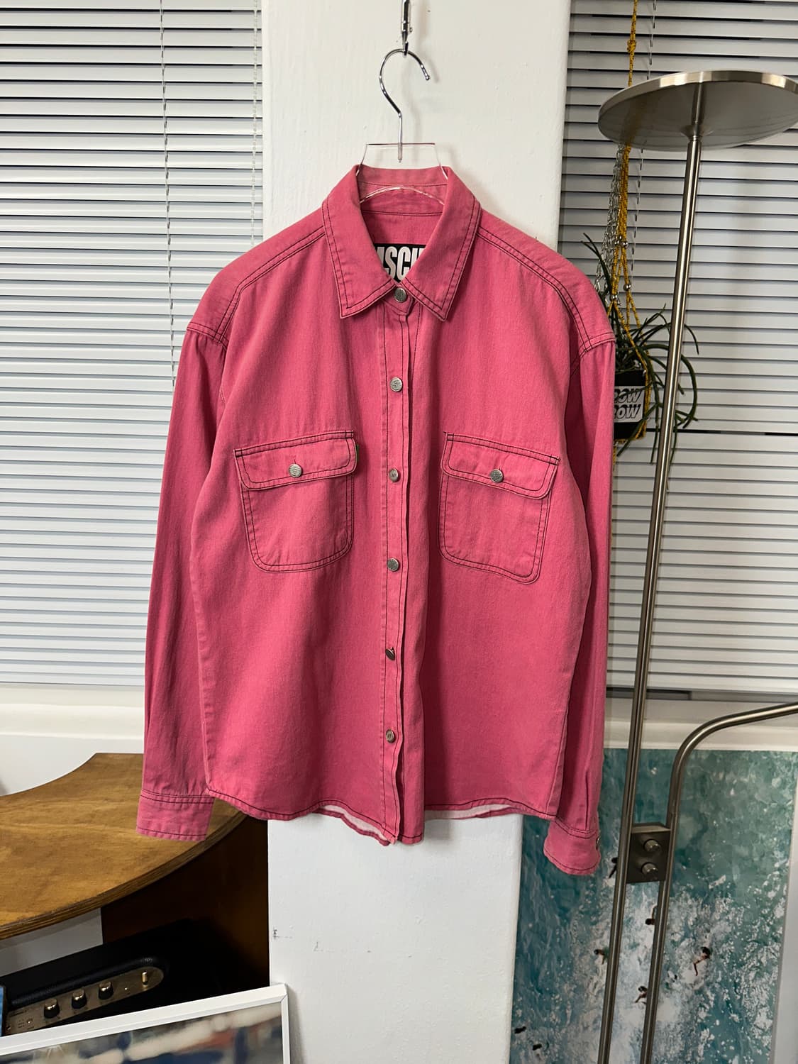 미스치프 워크 셔츠 os 상품이미지2