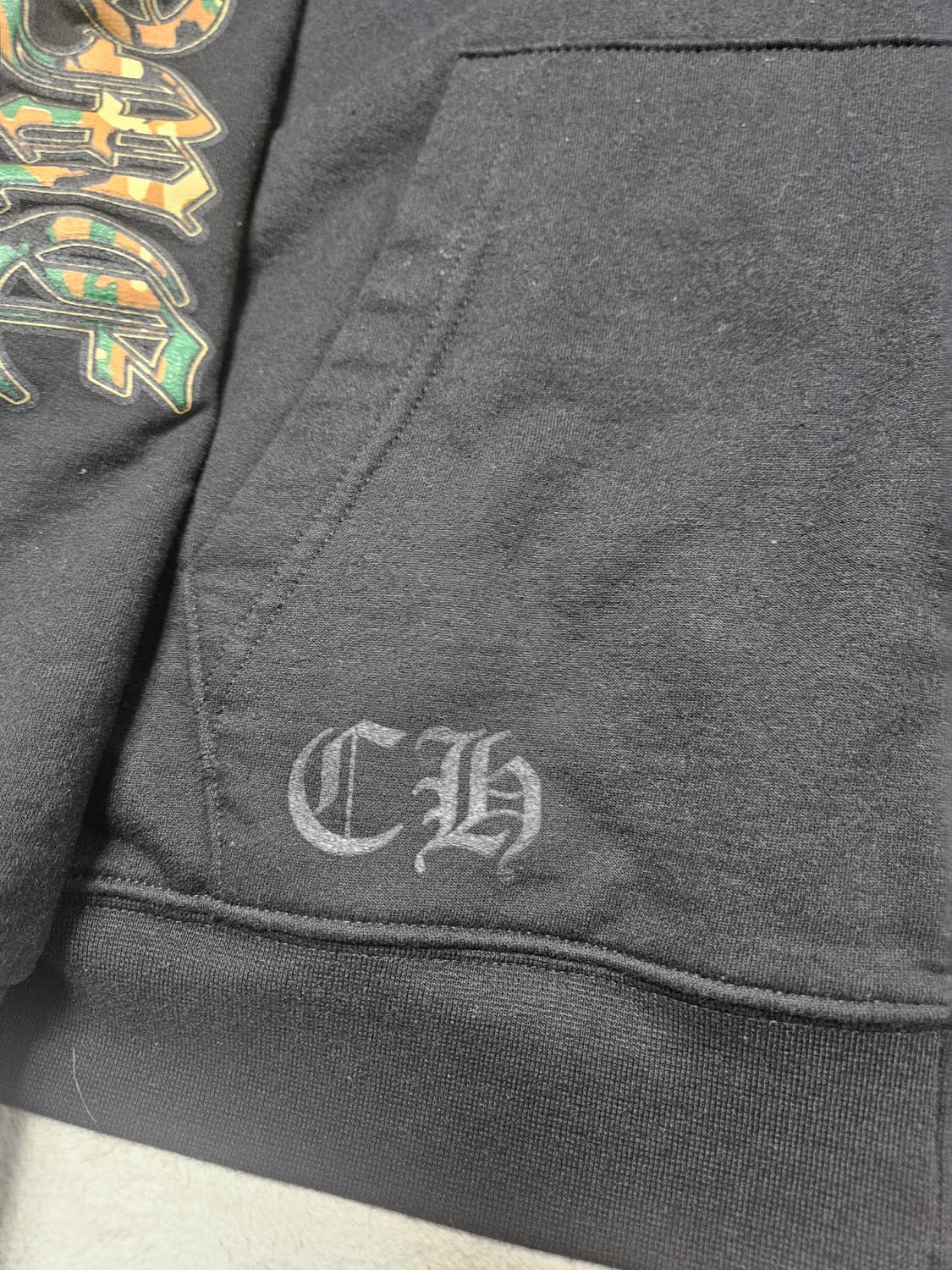 [XXL] 크롬하츠 카모 홀스슈 후드집업 상품이미지5