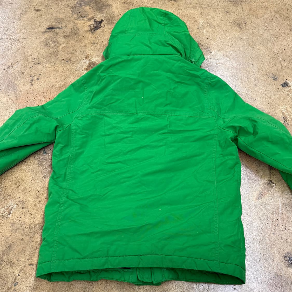 [정품/S] 아베크롬비 그린 후드 패딩 점퍼 b16 상품이미지4