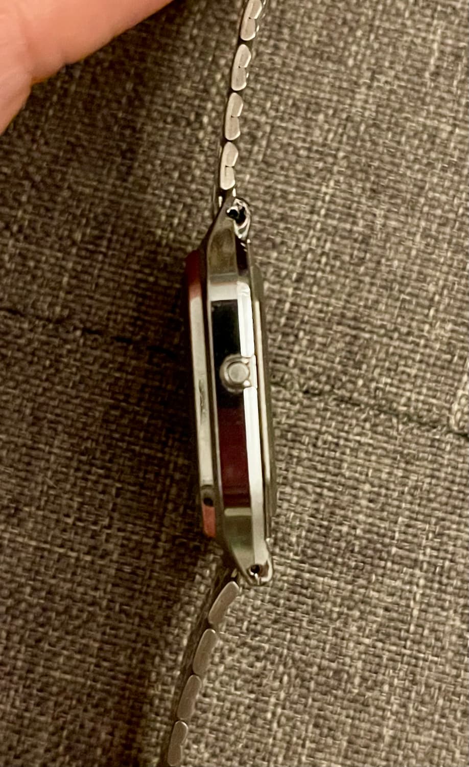 CASIO 카시오 아나디지 AQ-230/실버 블랙  상품이미지6