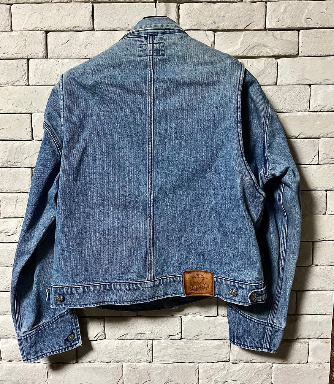 폴로 랄프로렌 rrl 데님 덩가리 자켓 L 상품이미지2