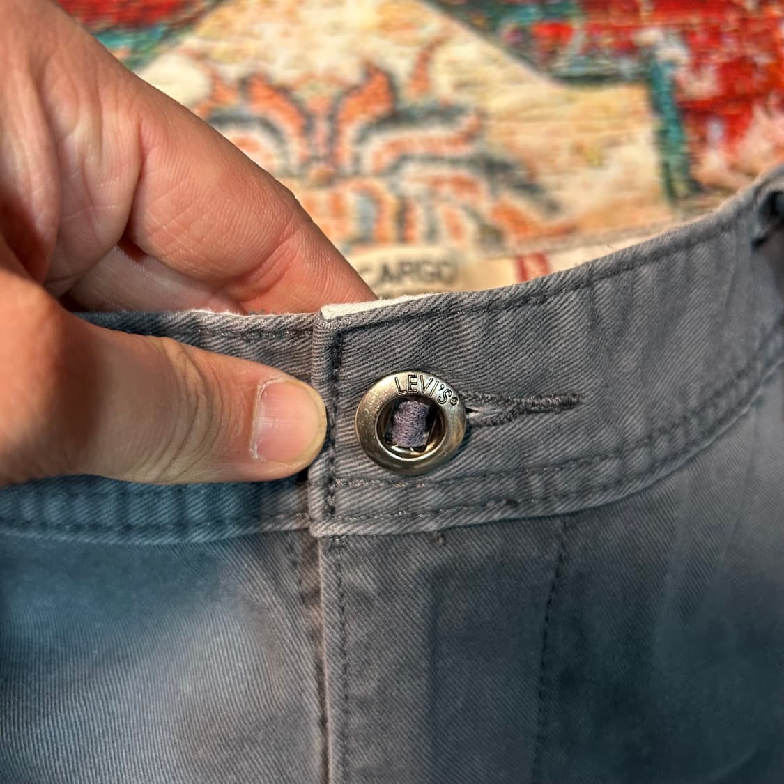 [34X30] 00s 리바이스 워크웨어 카고팬츠 상품이미지4