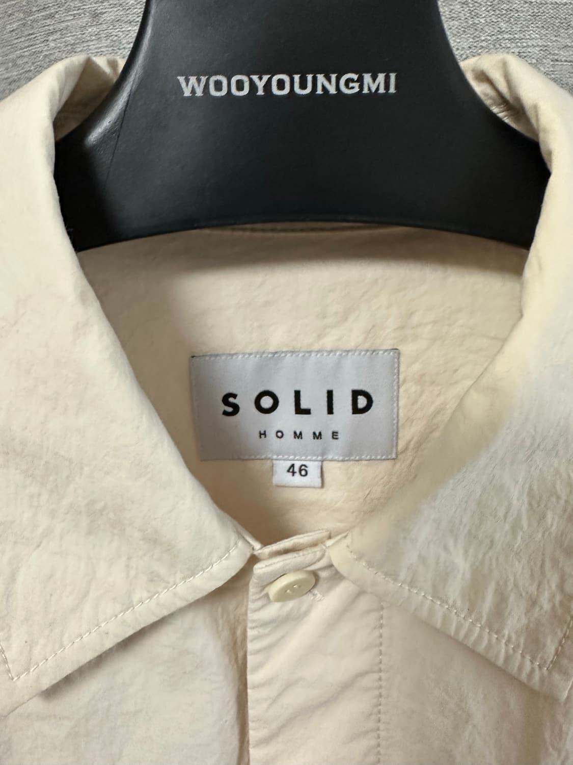 솔리드옴므 우븐 셔츠 자켓 (46) 상품이미지3