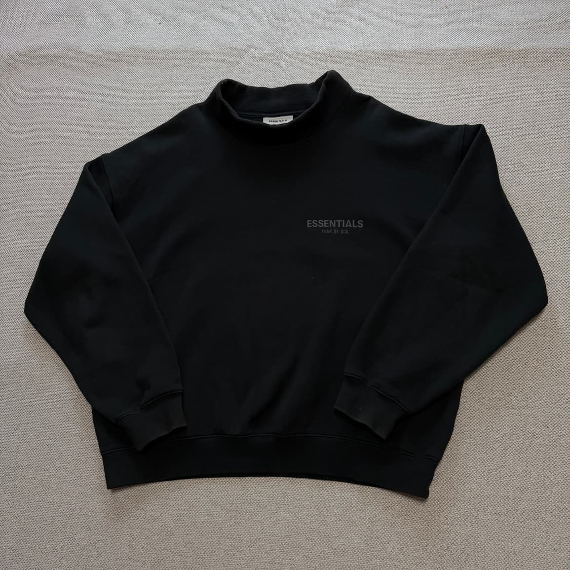 피어오브갓 에센셜 반폴라 기모 맨투맨 상품이미지1