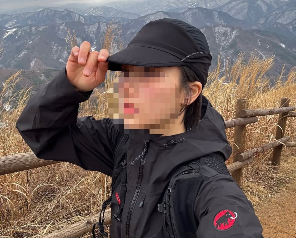 혜인서 파이핑 캡 모자 블랙 상품이미지1