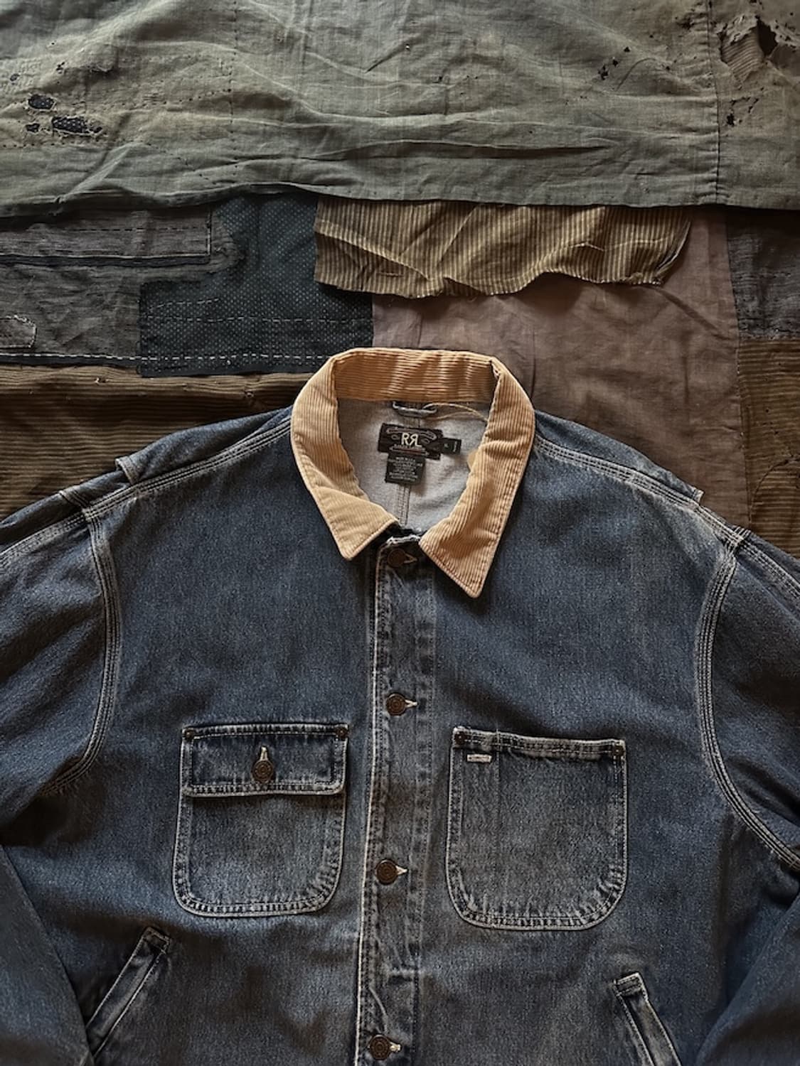 90s USA RRL Vintage Denim Jacket 상품이미지2