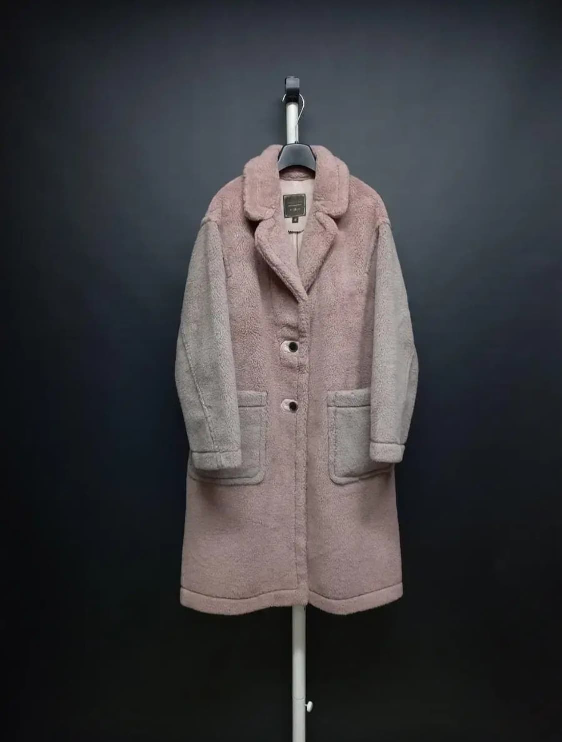 새 써스데이아일랜드 부클 테디베어 롱 코트 66 상품이미지1