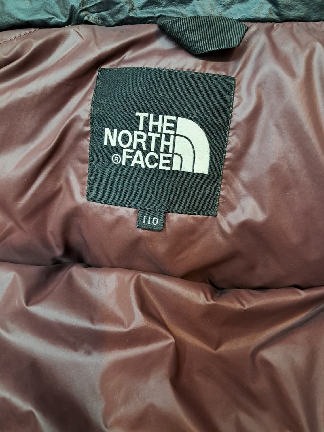 노스페이스 패딩 110 블랙 상품이미지4