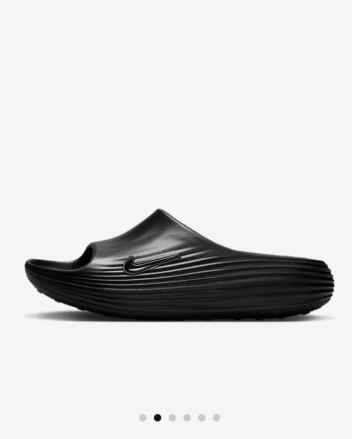 Nike 나이키 리액트 리주버네이트 슬라이드, 240 블랙 상품이미지2
