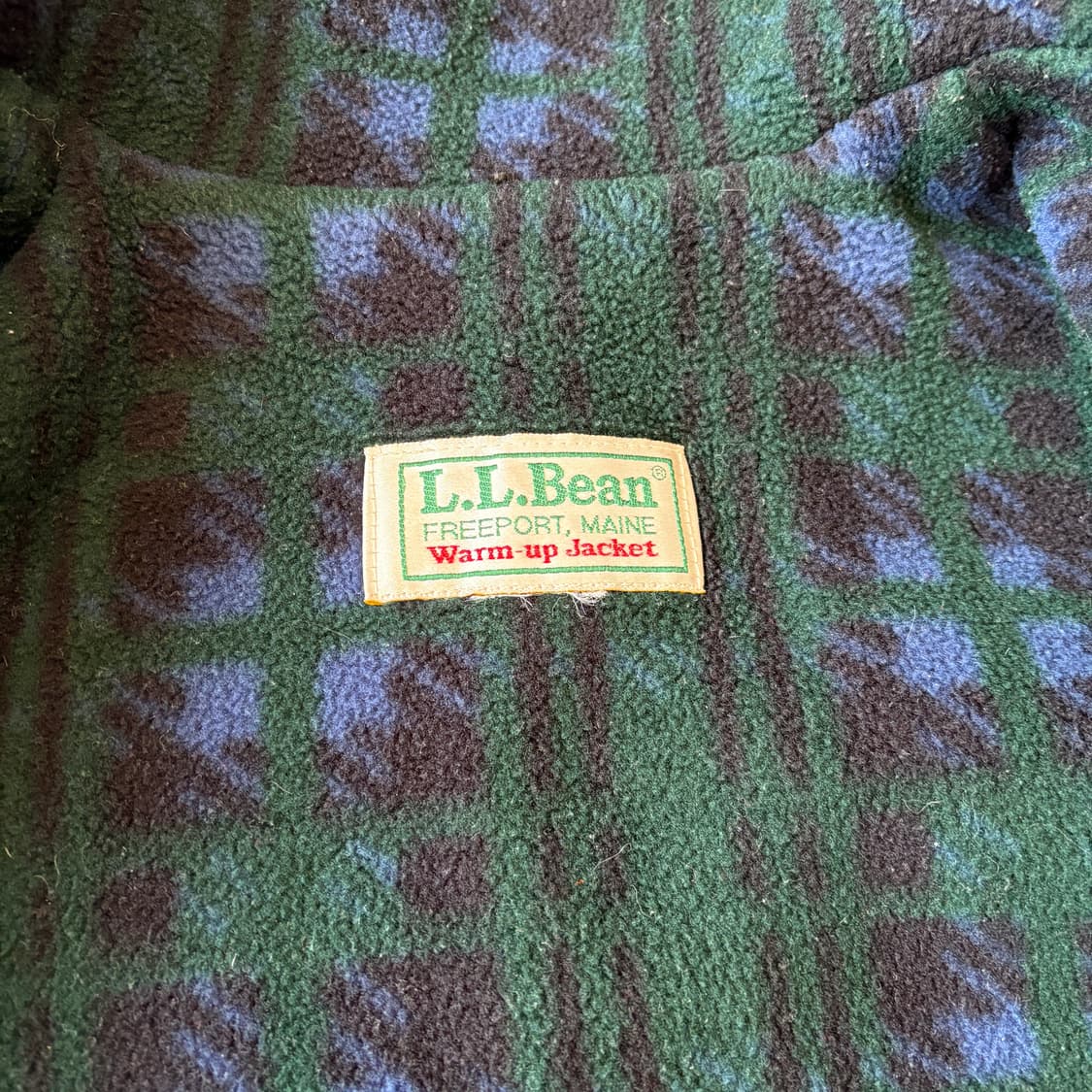 90s L.L.bean 90년대 생산 엘엘빈 아즈텍 웜업 자켓 상품이미지6
