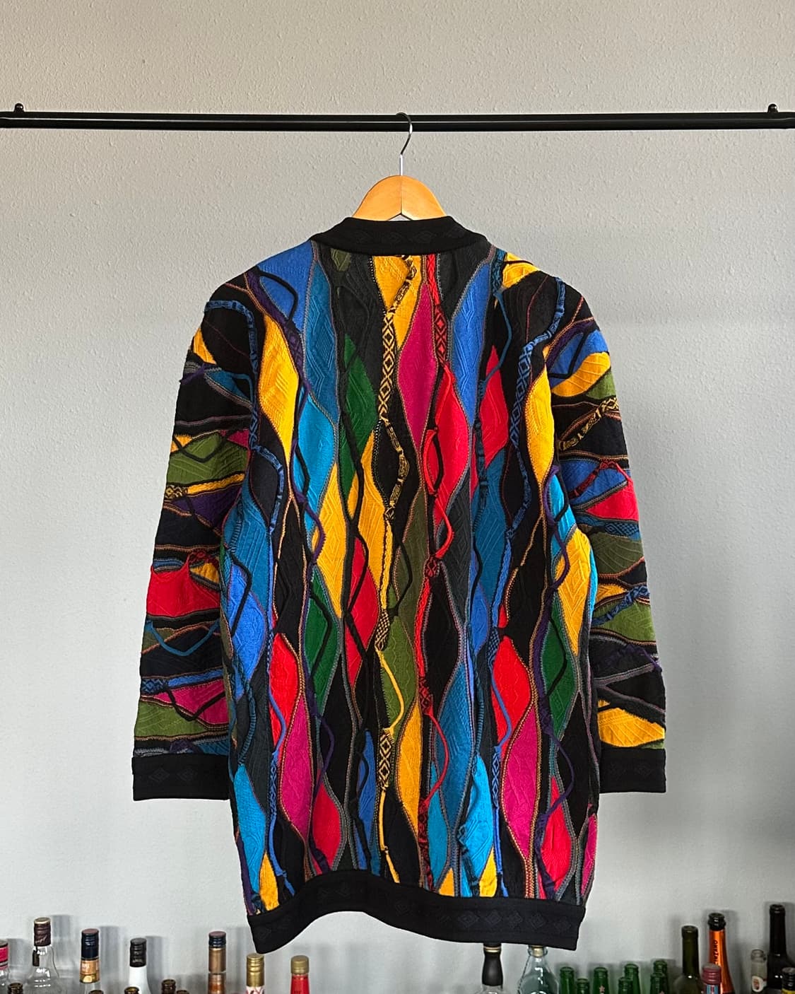 [L]쿠지 COOGI 케이블 니트 가디건 상품이미지2