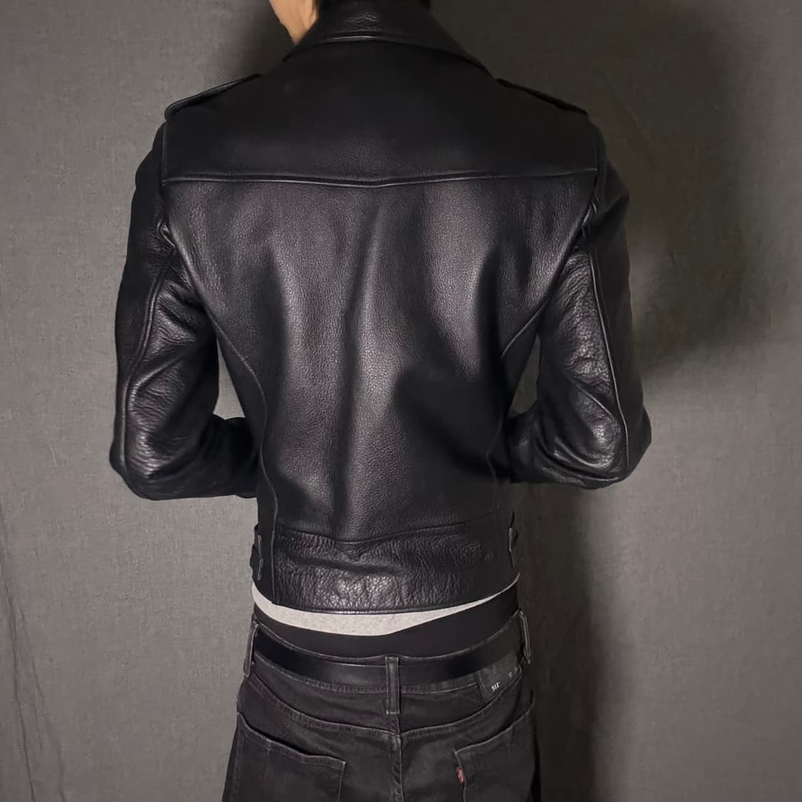 vintage rider leather jacket 상품이미지6