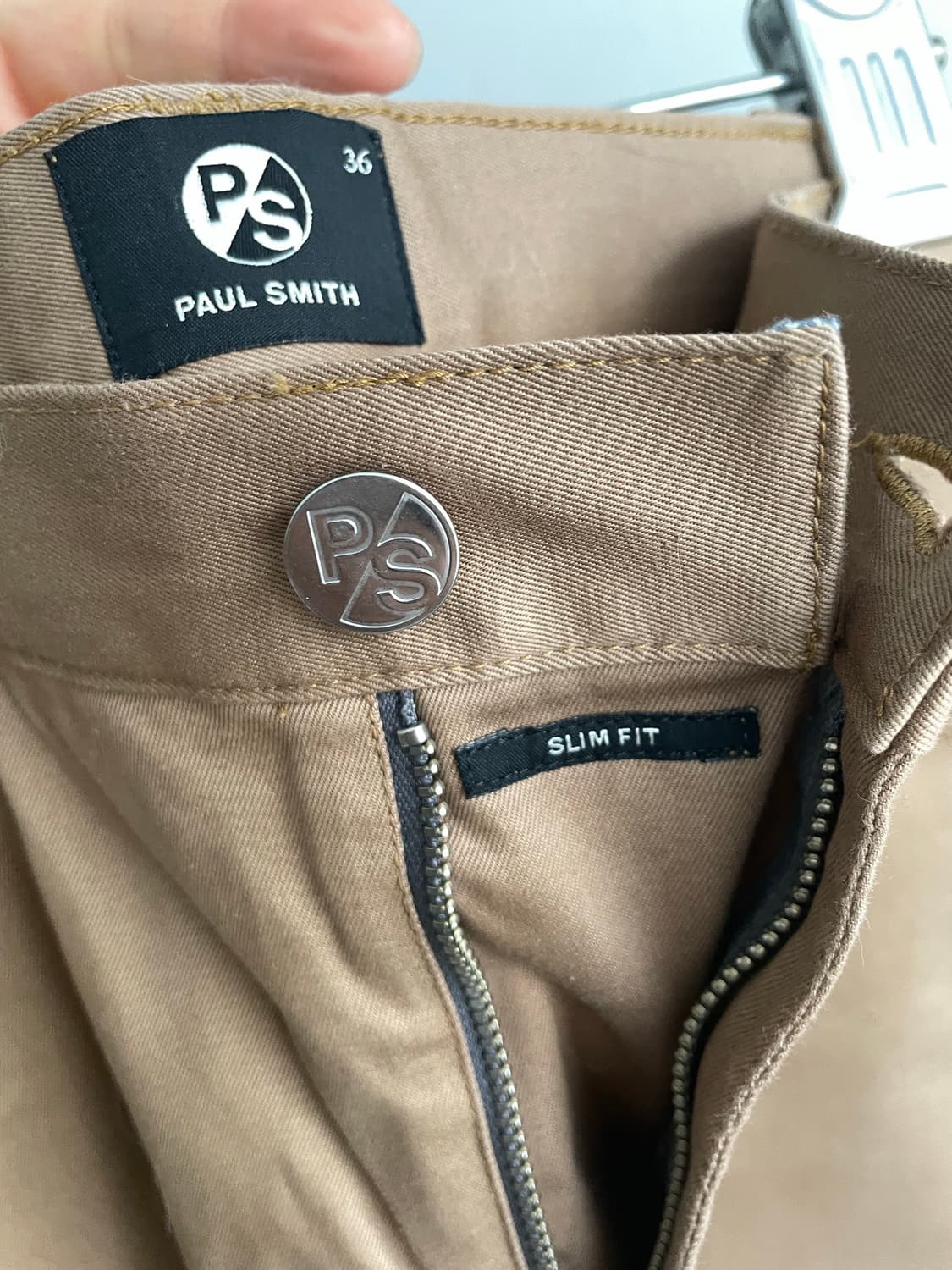 폴 스미스 테이퍼드 치노 샌드 베이지 32? 상품이미지6