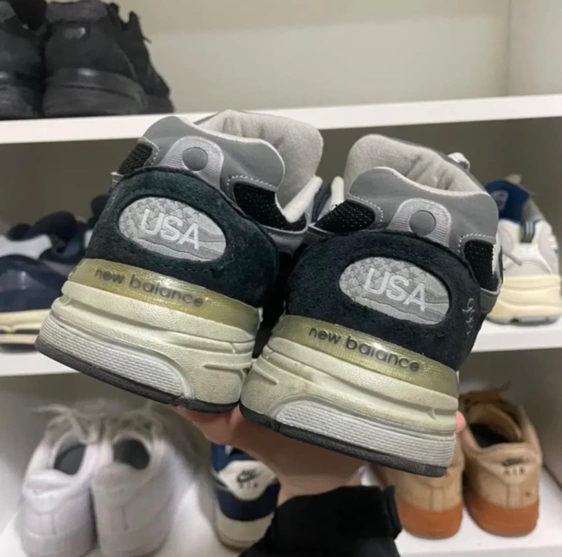 (250)뉴발란스 993 블랙 상품이미지3