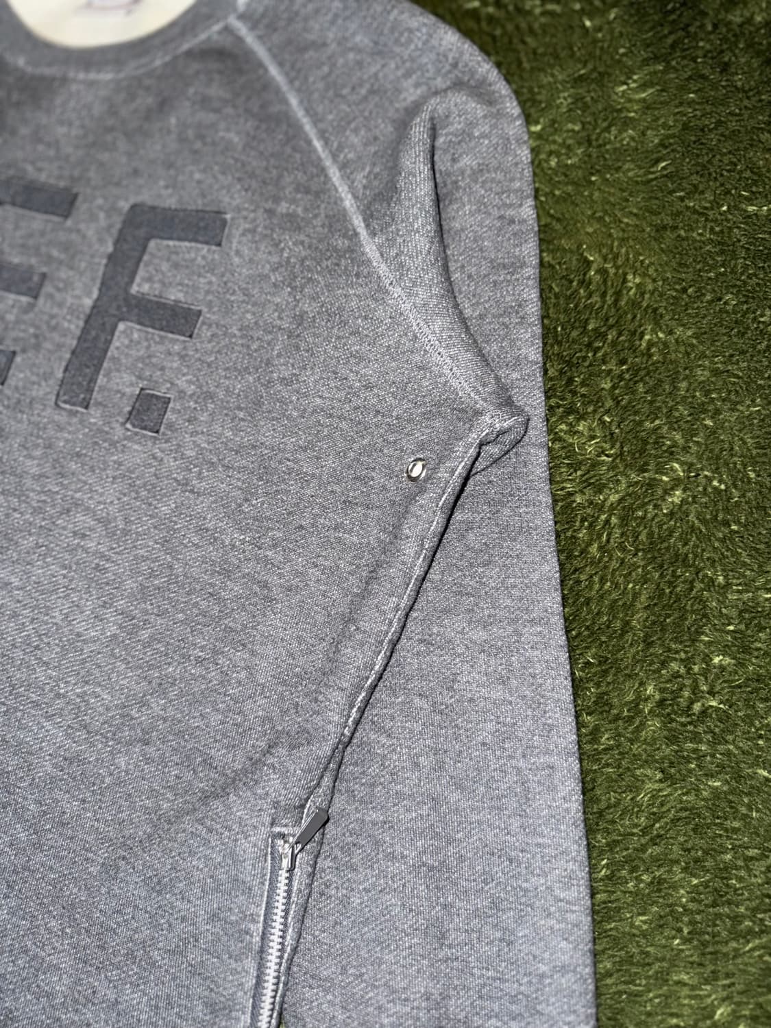 [L] 나이키 F.F.F. 프랑스 풋볼 집포켓 스웻셔츠 그레이 상품이미지4