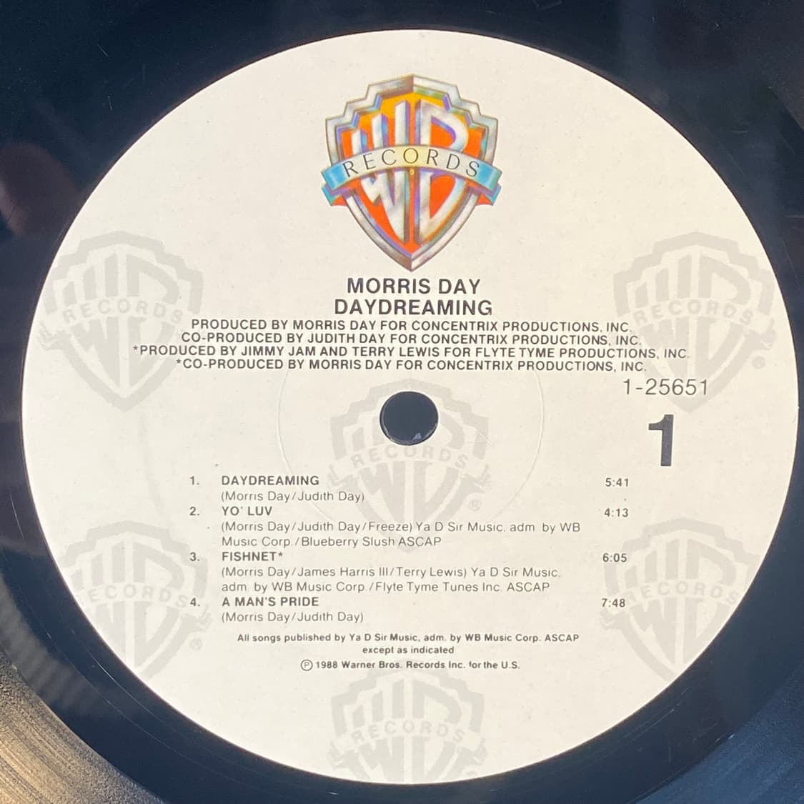 (중고LP-훵크) Morris Day -Daydreaming 상품이미지4