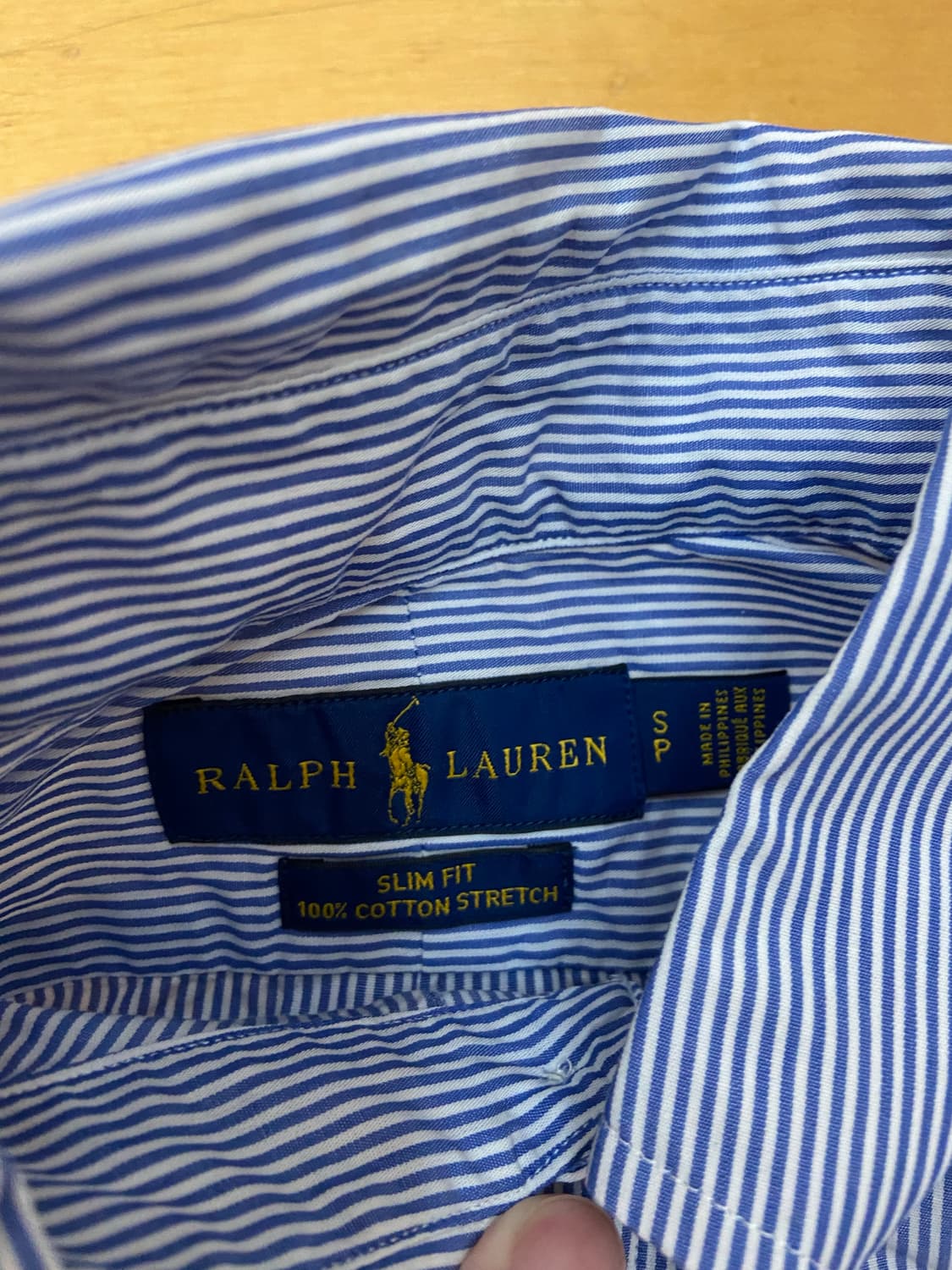 폴로 랄프로렌 포플린 셔츠 S 상품이미지2