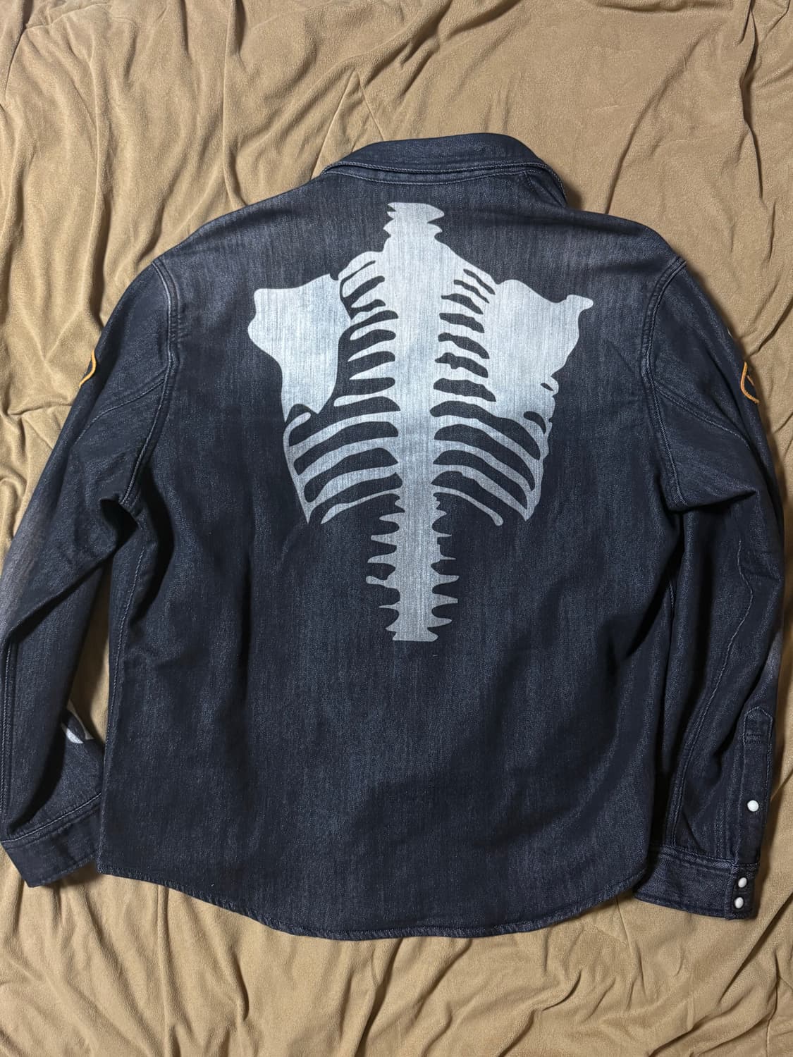 [XXL] 벤슨(밴슨) 스켈레톤 본 셔츠 팝니다 상품이미지8