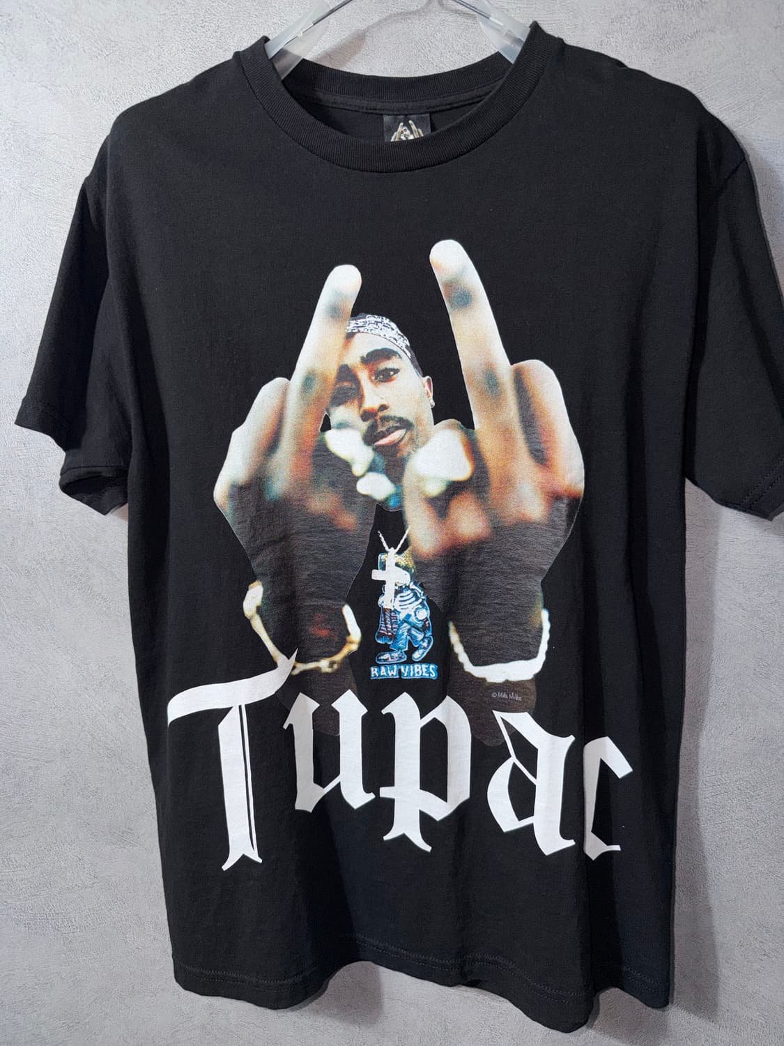 WACKO MARIA 2Pac Middle Finger Print Tee 상품이미지3