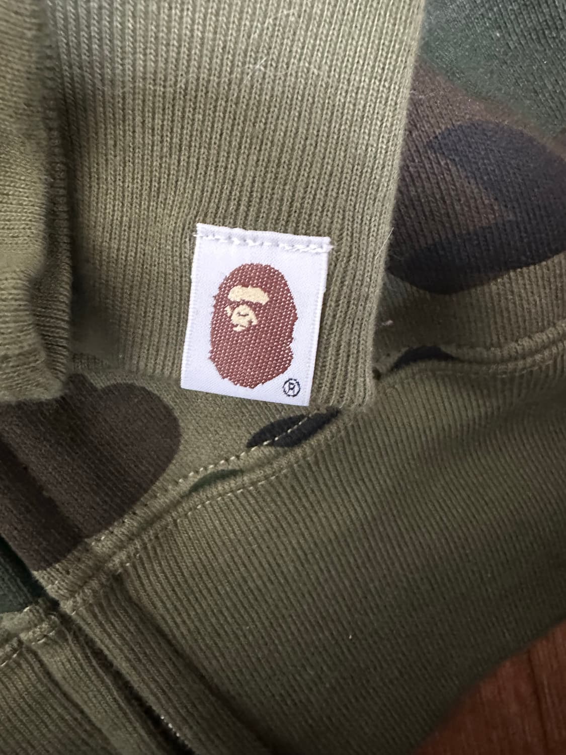 베이프 샤크후드 녹계 xl 상품이미지4