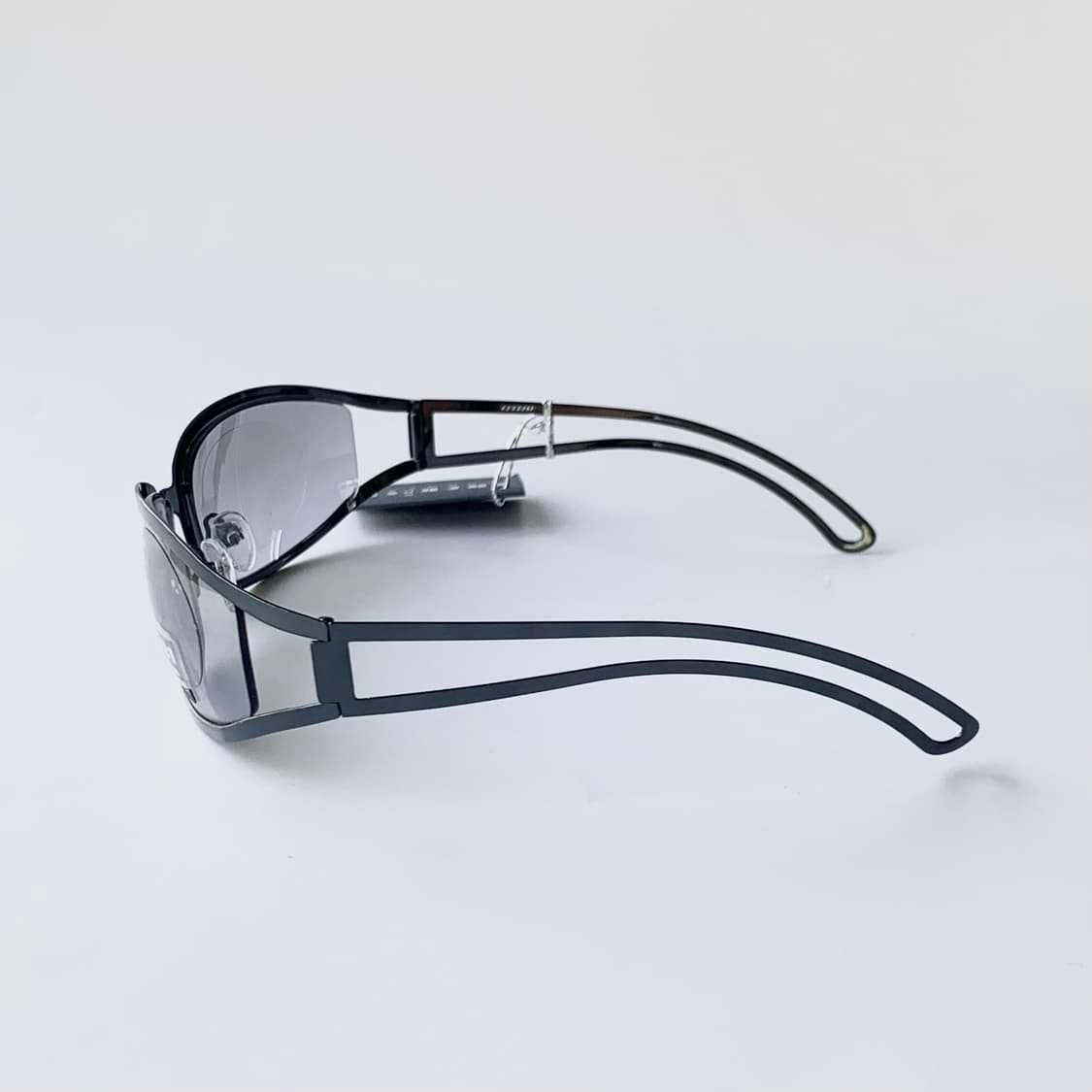 967 데드스탁 빈티지선글라스 실버 타원형 안경테 클래식 오벌 메탈 상품이미지3