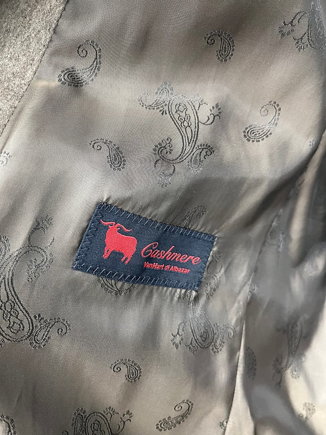 105-110) 반하트 핸드메이드 캐시미어 코트  상품이미지9