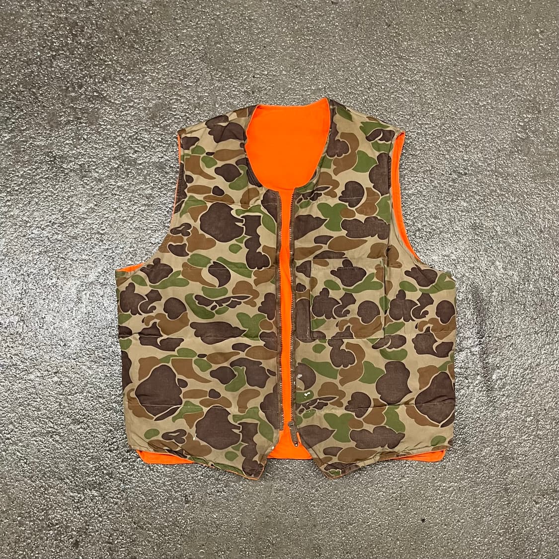 70s 에디바우어 덕카모 리버시블 베스트 (100) 상품이미지1