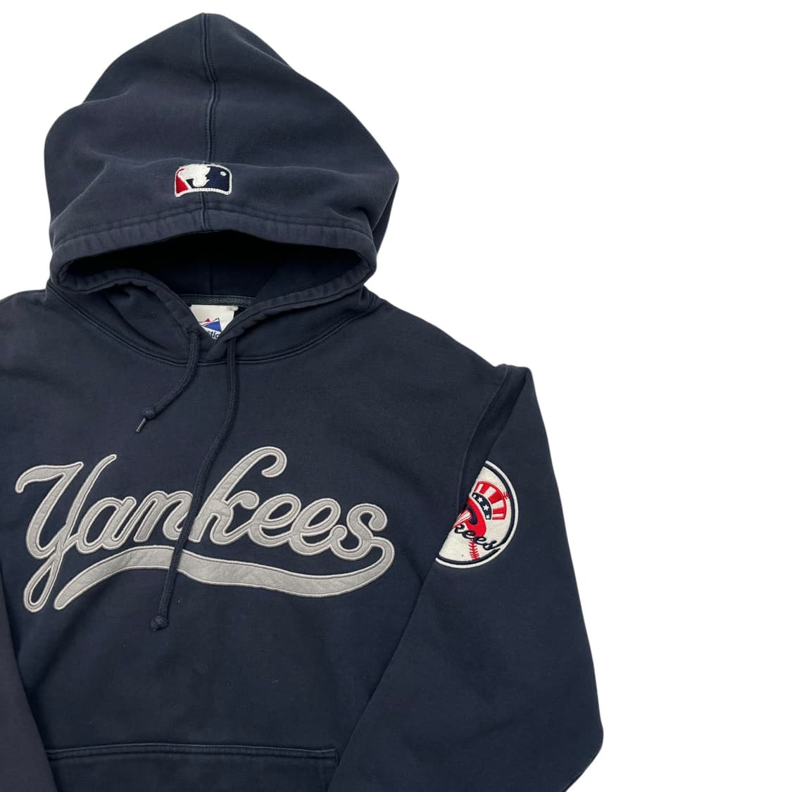마제스틱 뉴욕 양키스 네이비 스웻 후드티 L 상품이미지2