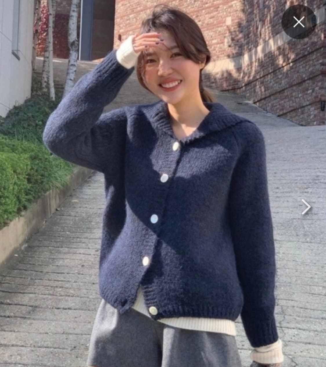 (새상품)타낫 세일러 가디건 상품이미지1