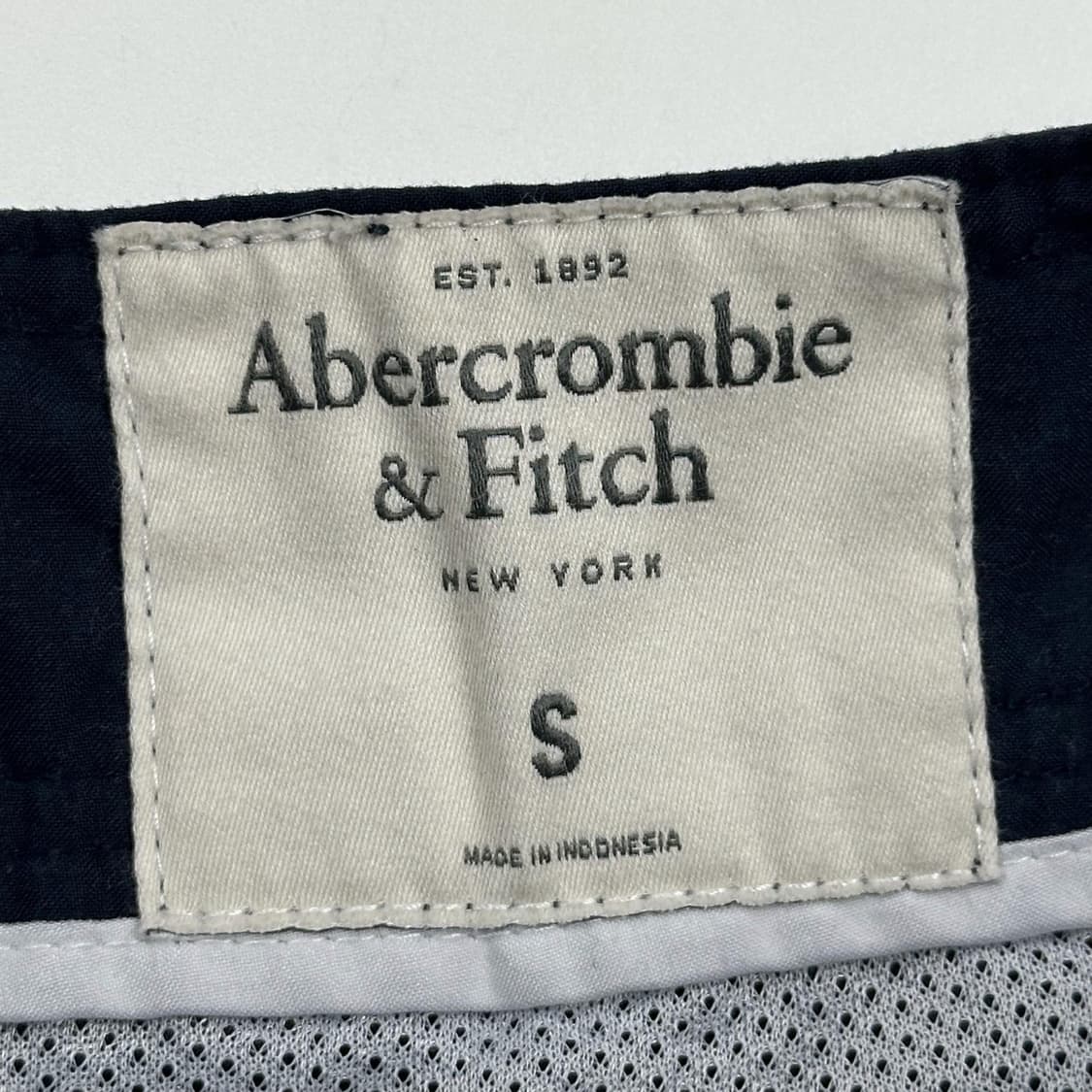 아베크롬비 피치 A&F 네이비 반바지 팬츠 (S) 상품이미지4