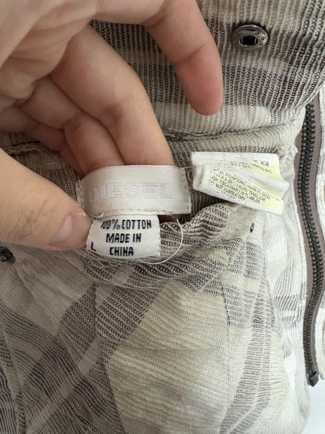 디젤 리버시블 양면 베스트 조끼 상품이미지9