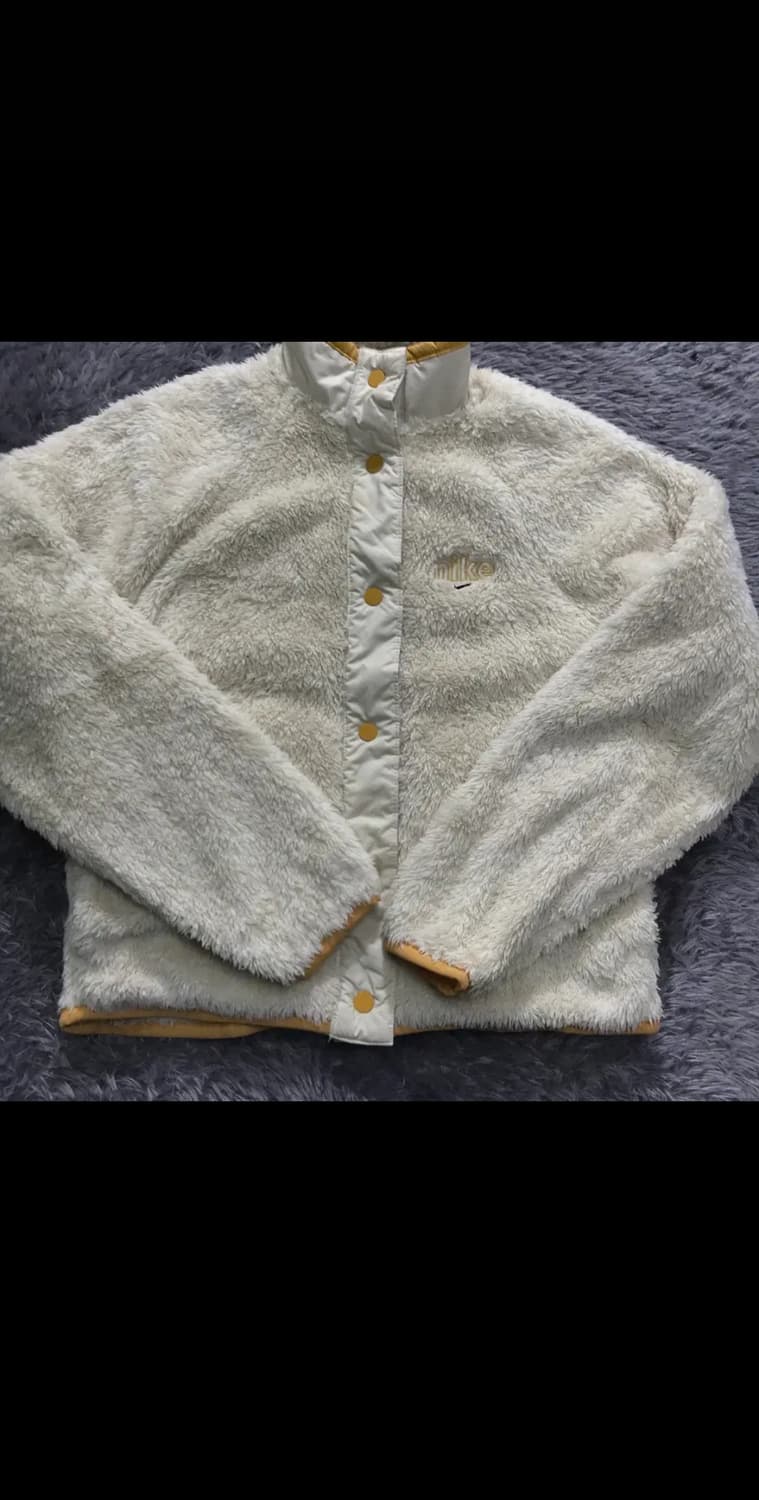 [[여성 S, A급]@ 나이키(NIKE) 셰르파 플러시 자켓 상품이미지5