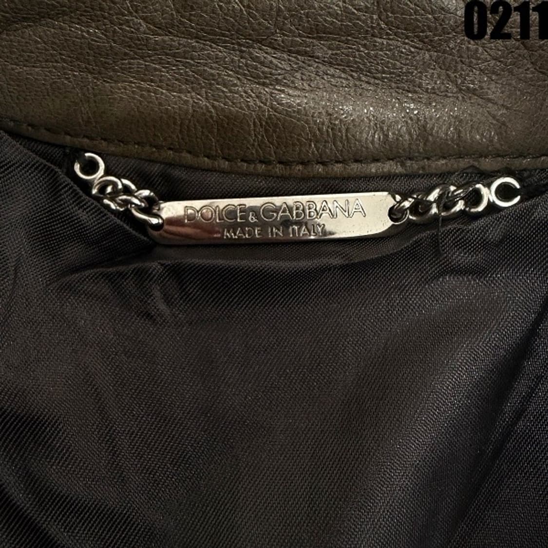 돌체앤가바나 쉽 스킨 양가죽 집업 자켓 48 0211  상품이미지7