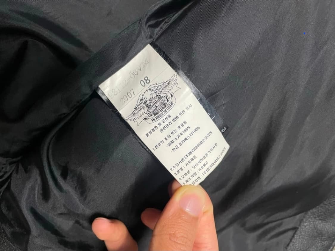 할리데이비슨 레더 레이서자켓 모터사이클자켓 상품이미지4