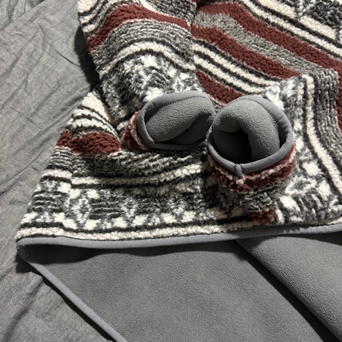 Sherpa Fleece Half Zipup Jacket 상품이미지6