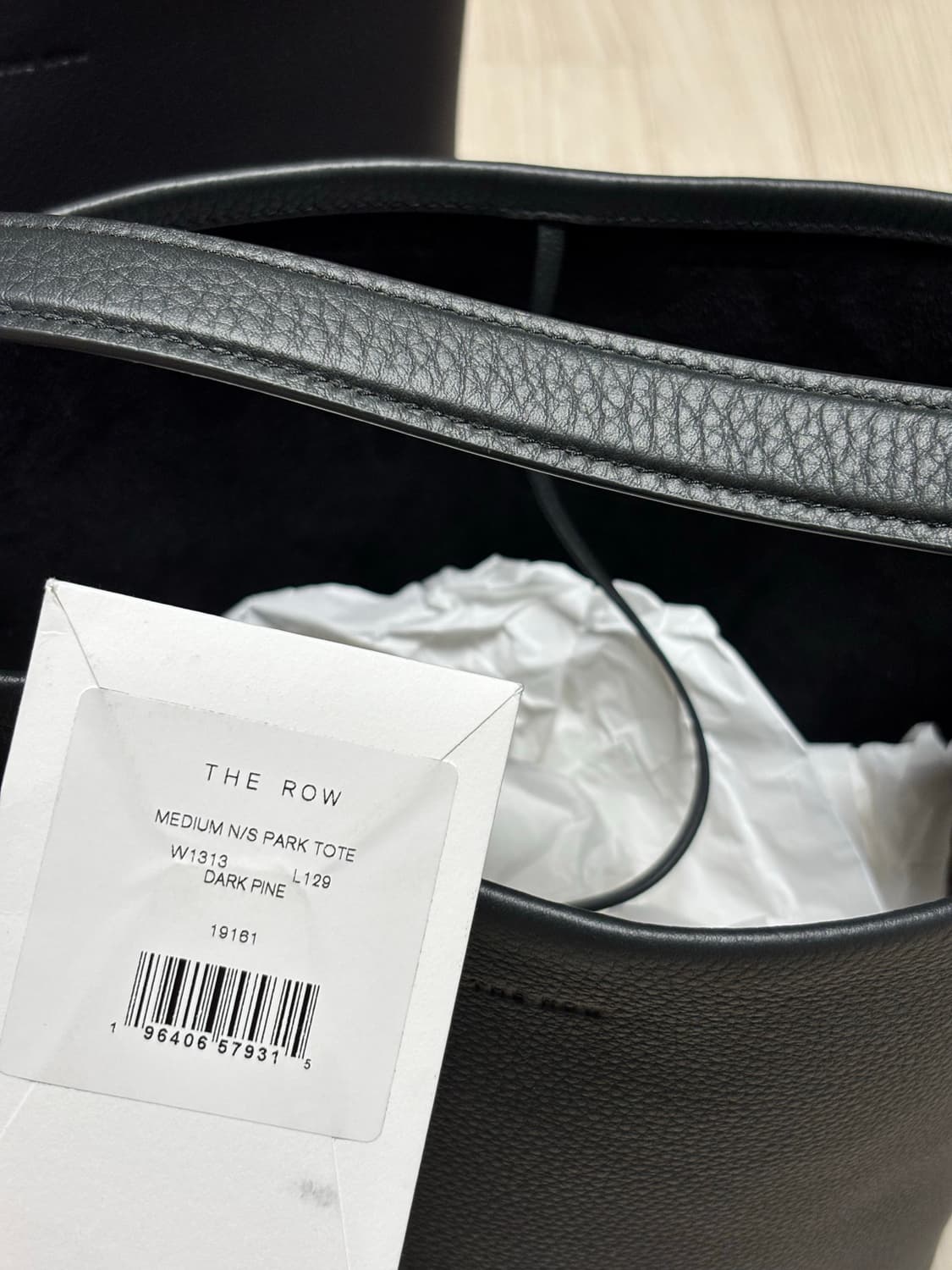 더로우 파크백 미듐 새제품 다크파인 상품이미지2