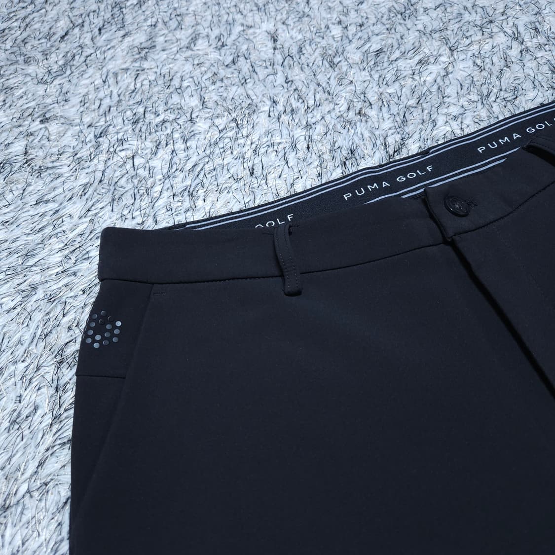 퓨마)36(XXL) 남자 검정기모바지 기모골프바지 / 왕눈이샵 상품이미지3