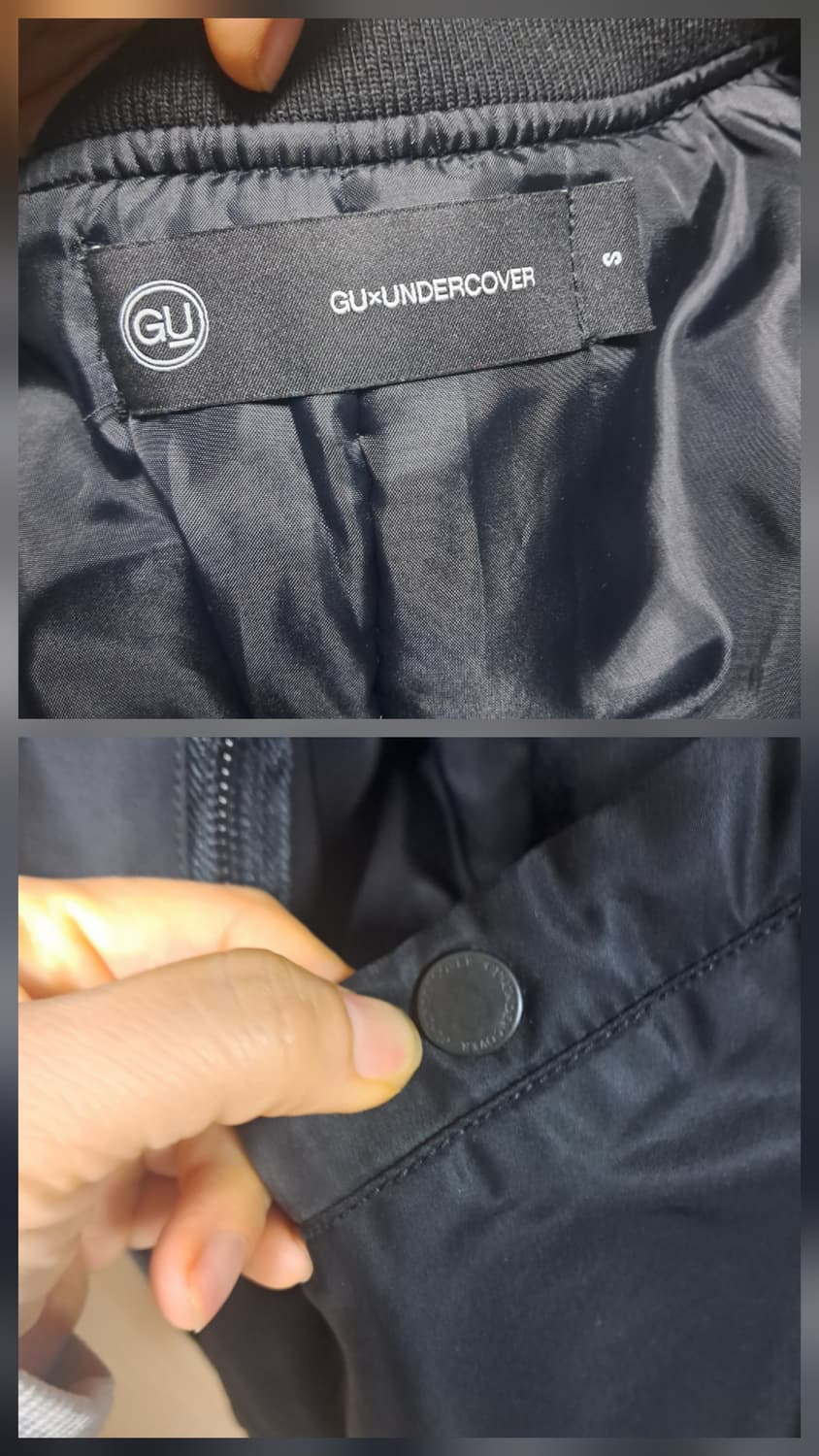 GU X 언더커버 콜라보 ma1 자켓 봄버- S(남녀공용) 상품이미지7