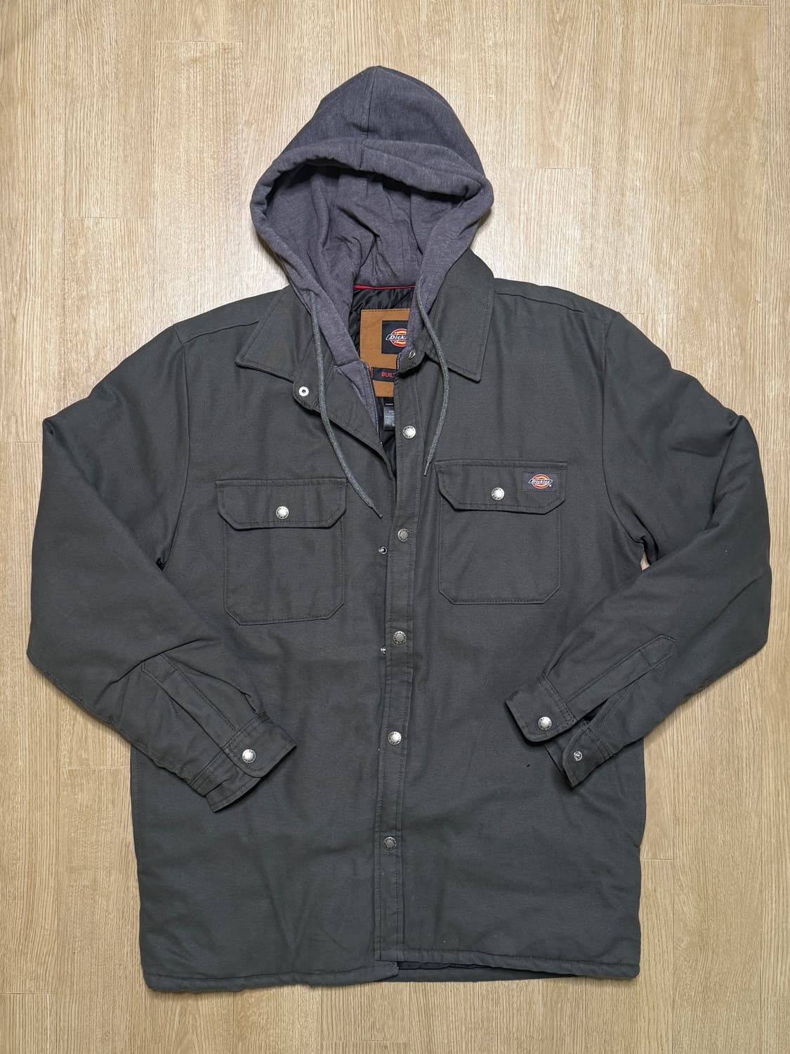 (M)디키즈 후드 워크 자켓 슬레이트그레이 상품이미지1