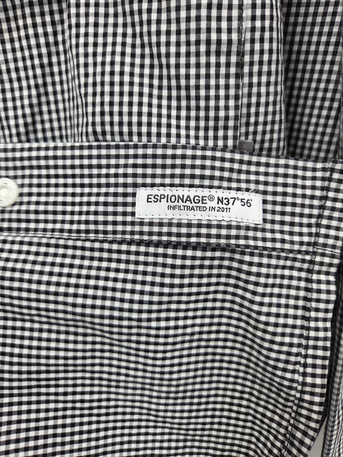 XL 2024 에스피오나지 멀티 포켓 유틸리티 셔츠 상품이미지7