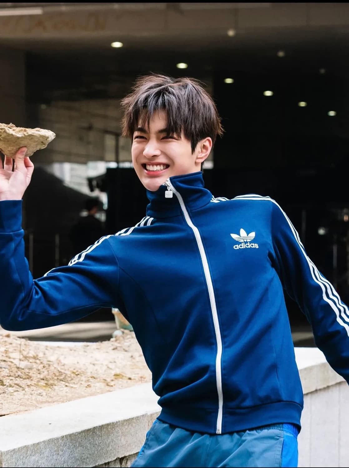 ADIDAS JACKET / 아디다스 삼선 집업 블루 상품이미지5