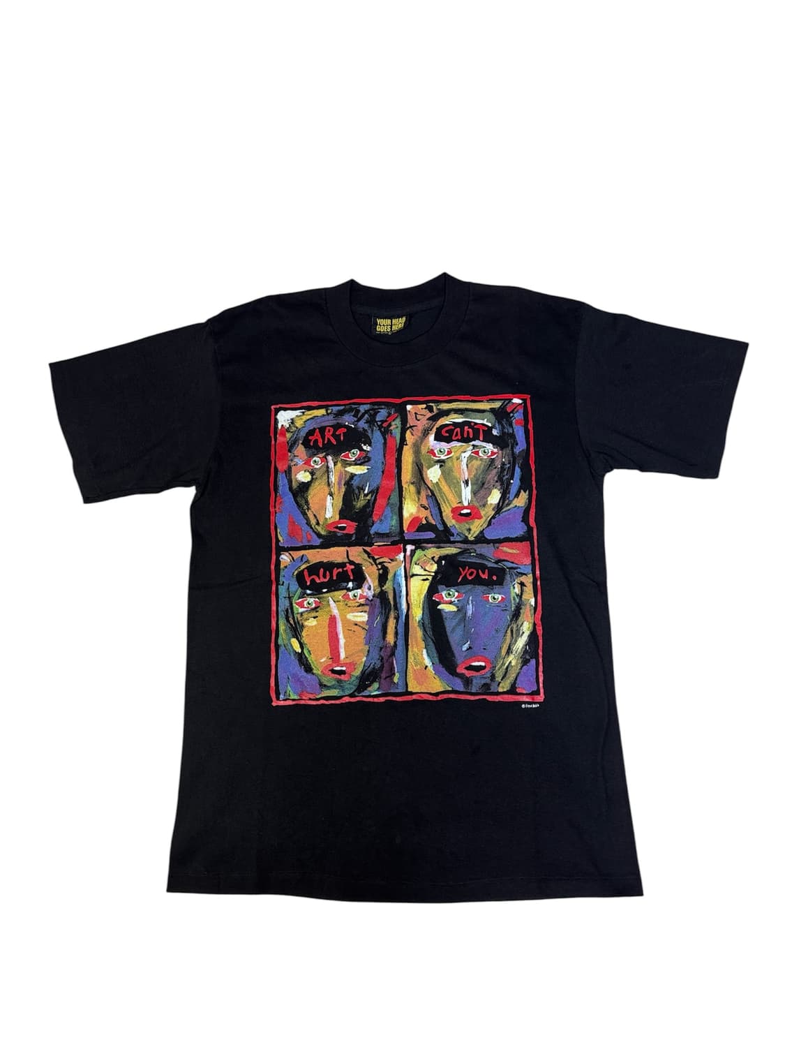 빈티지 90s 프레드밥 Fred Babb art 그래픽 티셔츠 L 상품이미지1