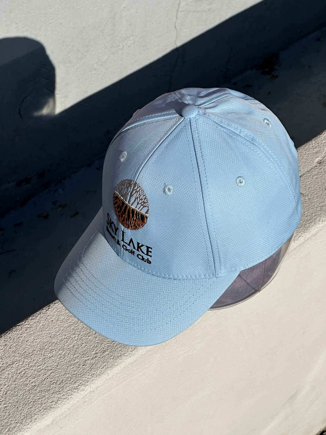 [F] 스카이레이크 골프클럽 하늘색 볼캡 모자 상품이미지2