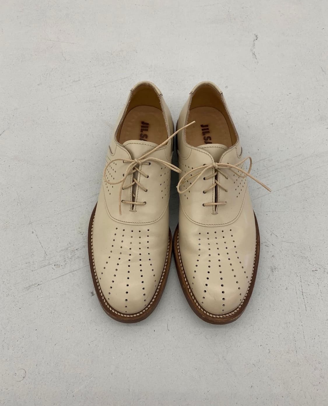 Jil Sander 질샌더 holes derby shoes 상품이미지6