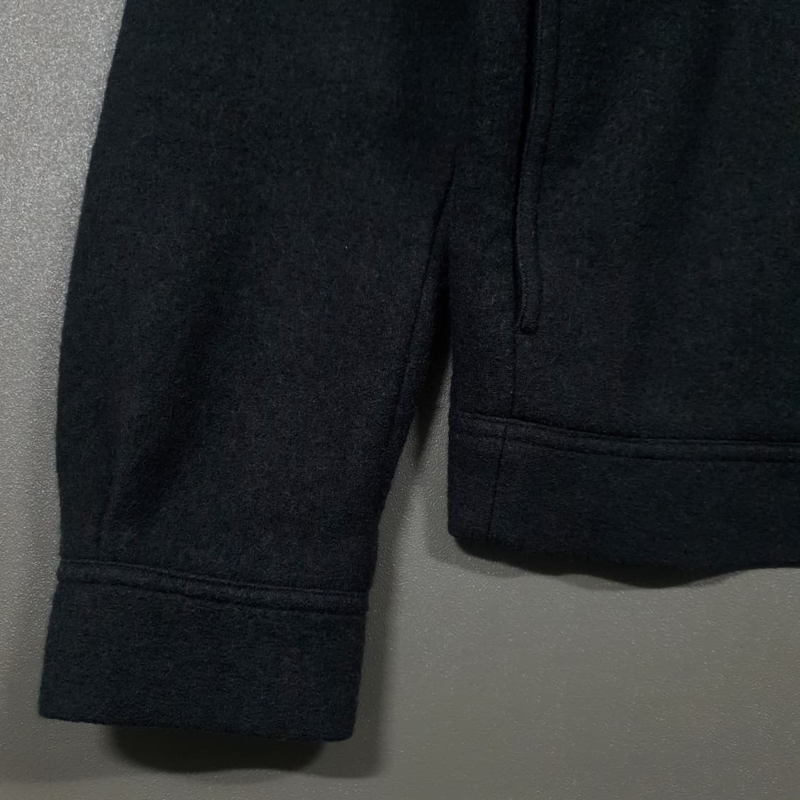 실측 XL (105) COS 보일드 울 테일러드 자켓 미드나잇브라운 상품이미지5