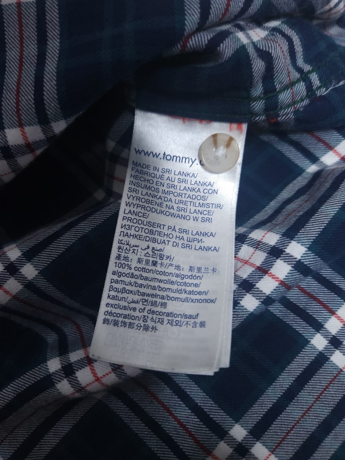 타미진스 체크 셔츠남방, M 상품이미지6