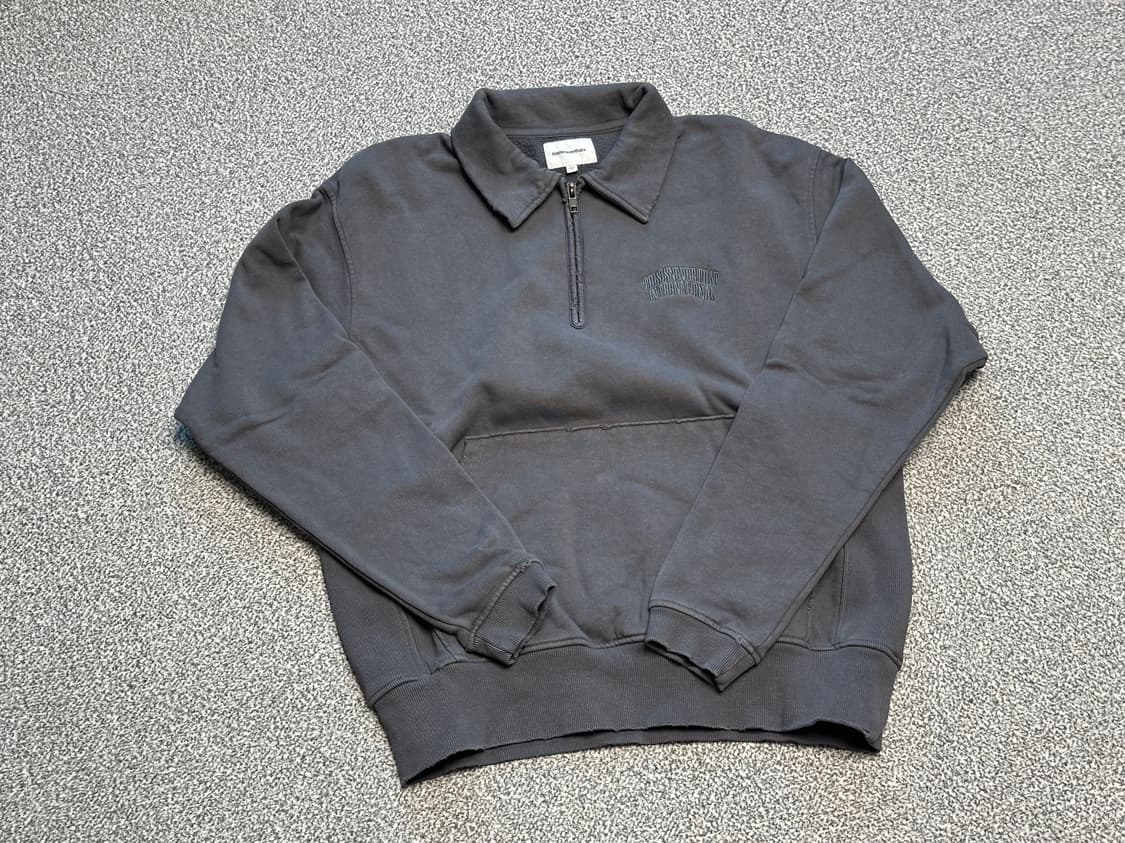 Thisisneverthat Half Zip Polo Sweatshirt 상품이미지1