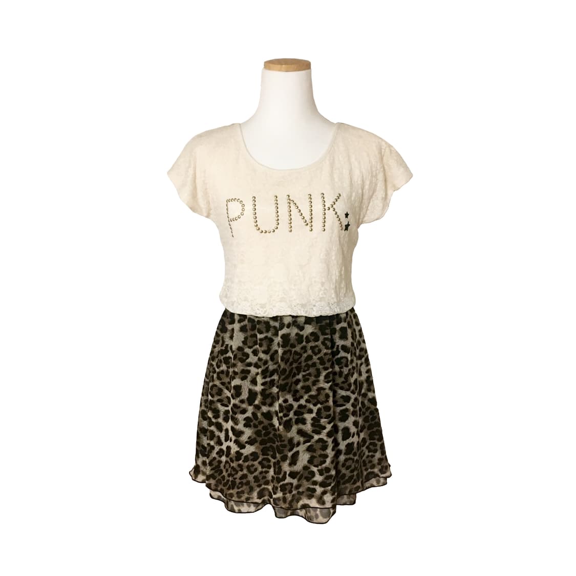 INGNI 갸루 호피 원피스 상품이미지2