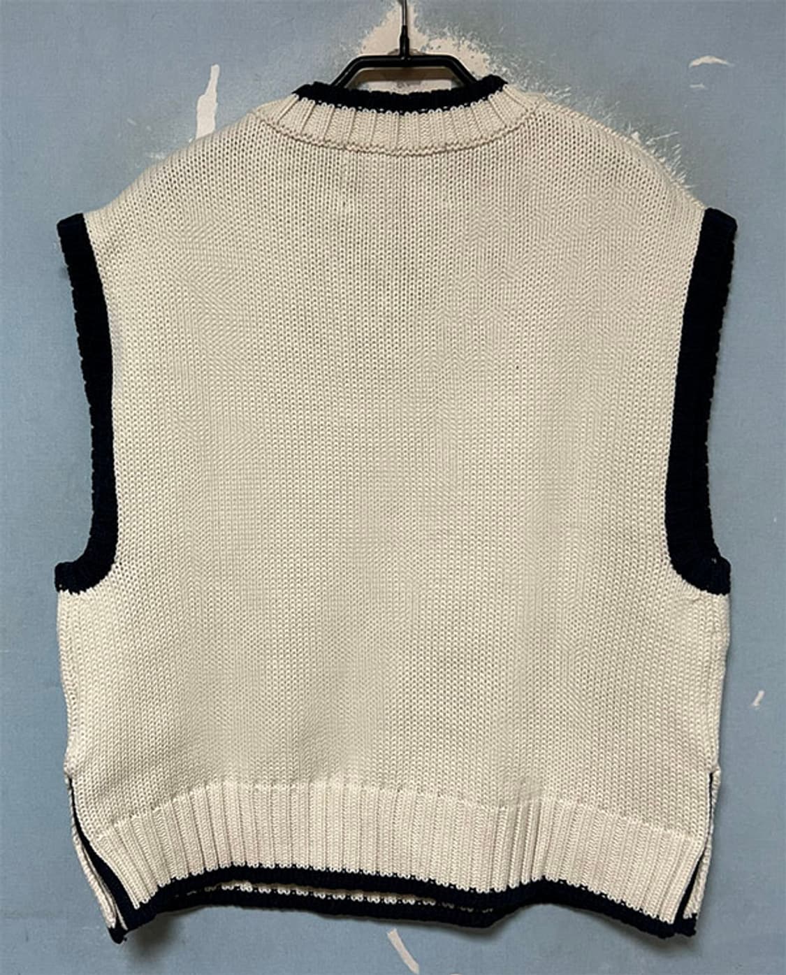 로맨틱크라운 니트조끼 새상품 오버핏 캐주얼 95-100 상품이미지2