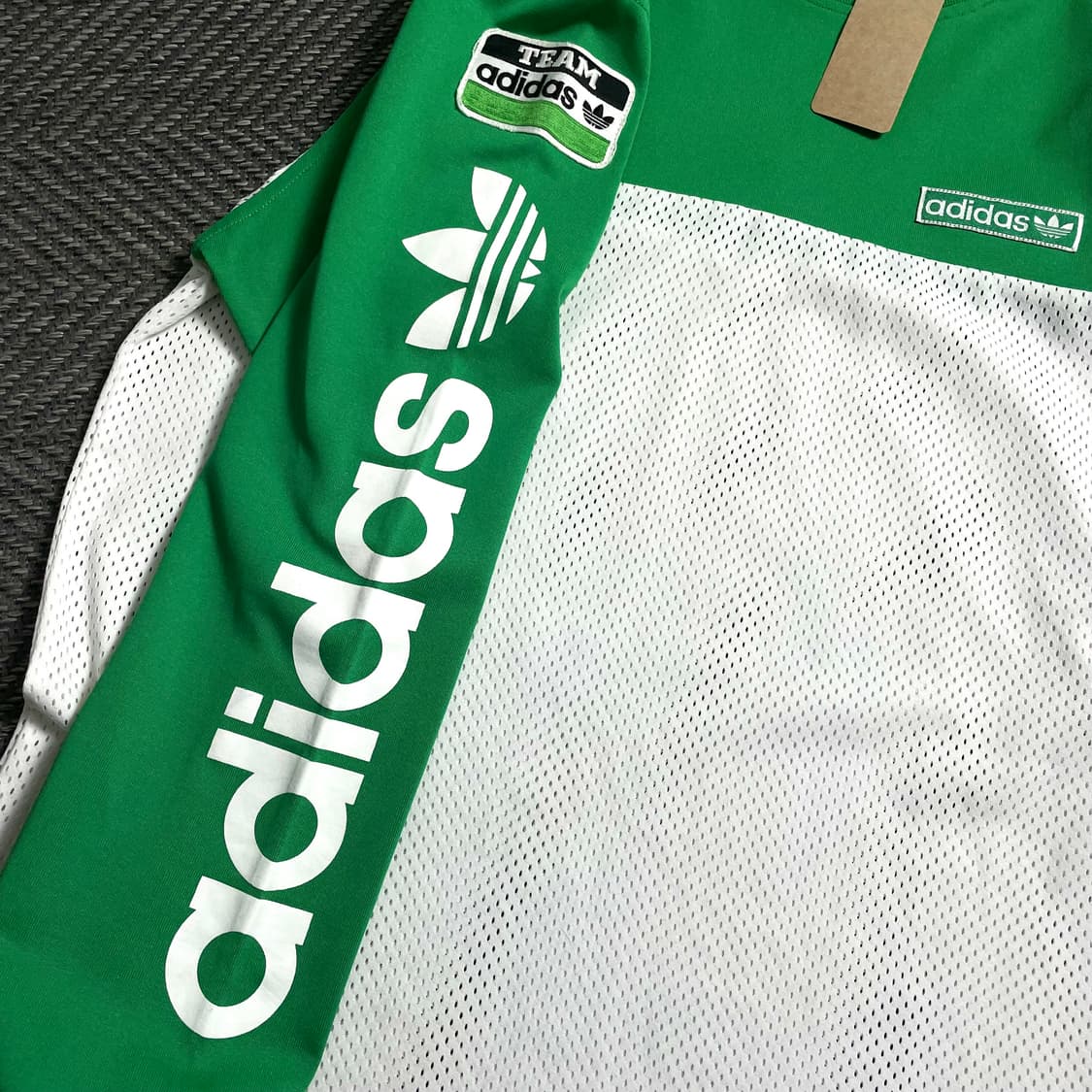 아디다스 올드스쿨 스펠로고 메쉬 트레이닝 탑o 4728 상품이미지4